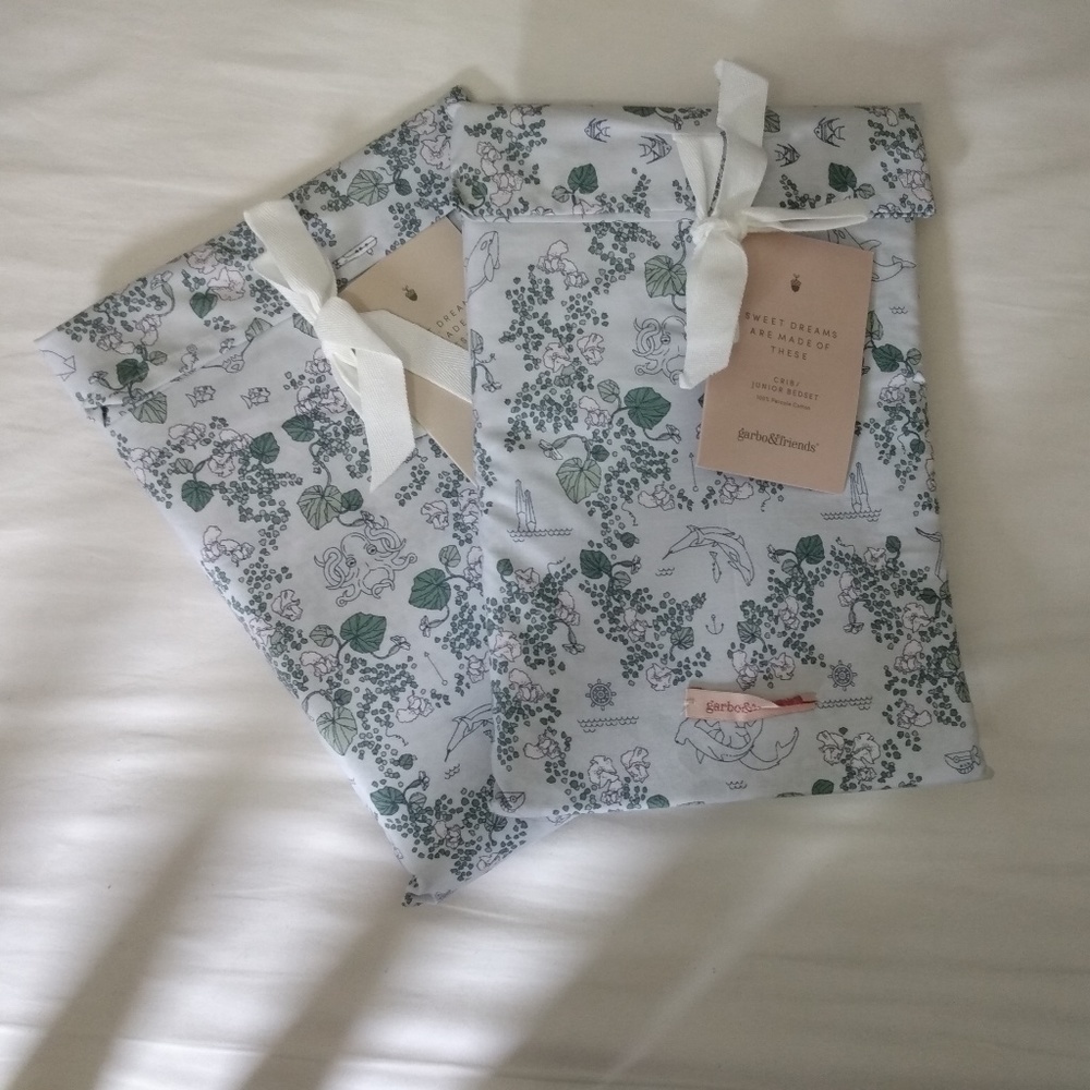 Garbo & Friends Crib/Toddler Sheet Set